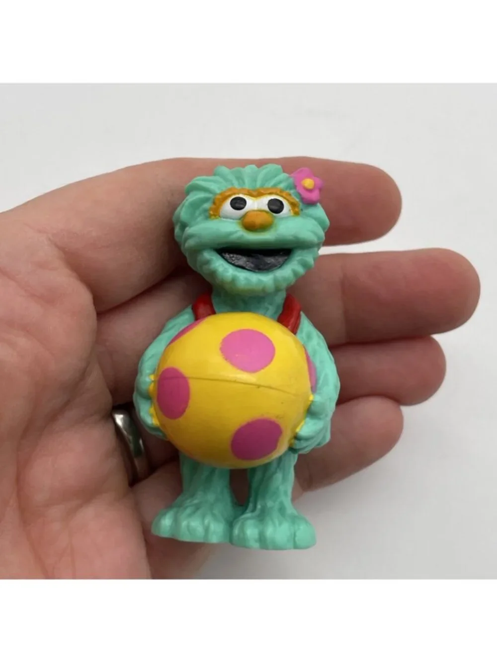 Vtg 1993 Sesame Street Rosita Applause Jim Henson Spanish Character Figure Toy